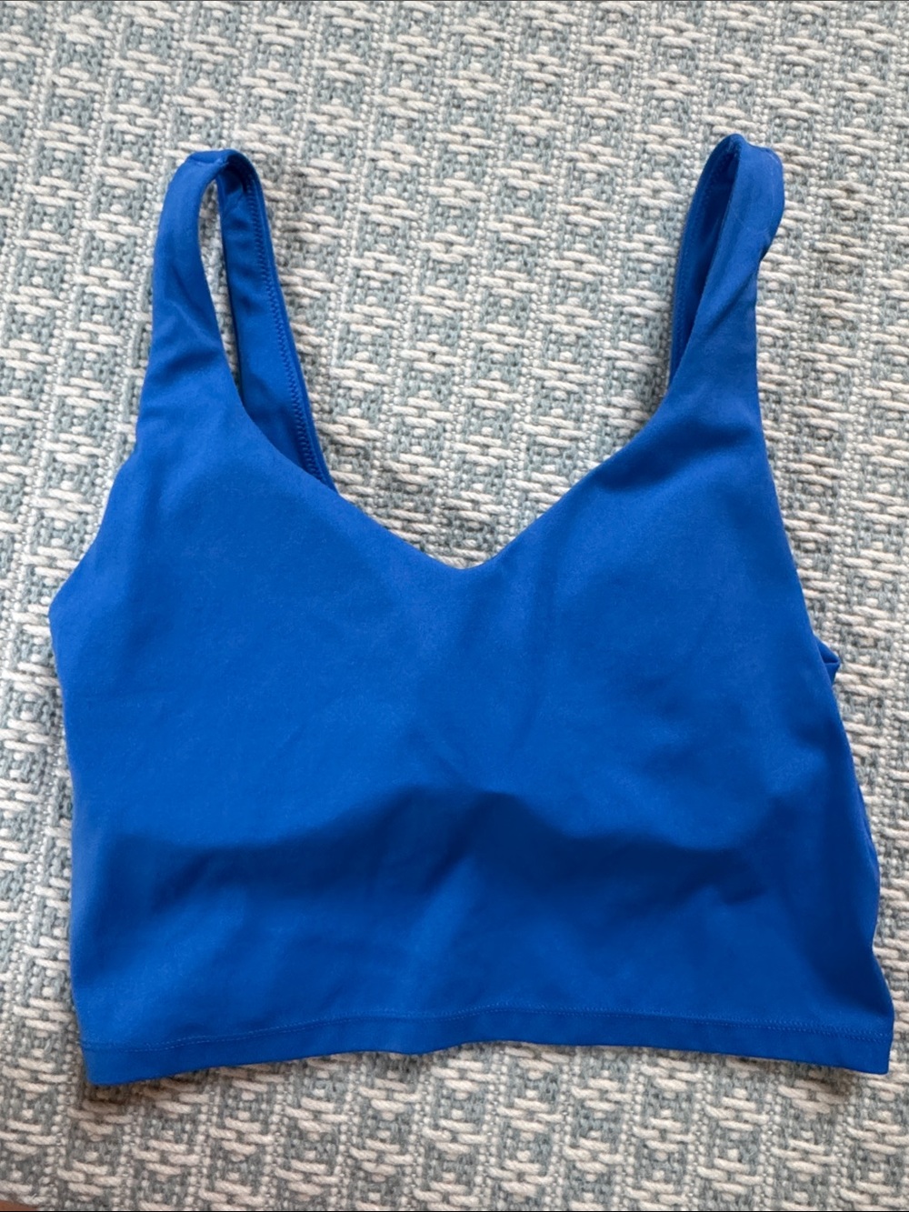 Blue Women's Tank Top - Comfortable Stretch Fit